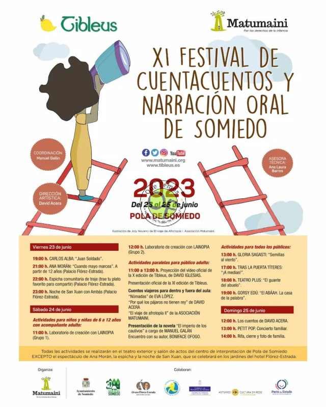 XI Festival de Cuentacuentos y Narración Oral de Somiedo: Tibleus 2023