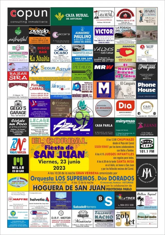 Fiesta de San Juan 2023 en El Corral