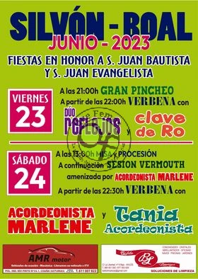 Fiestas de San Juan Bautista y Evangelista 2023 en Silvón