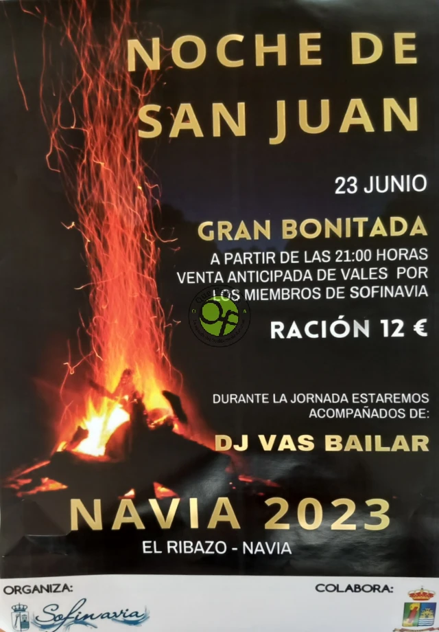 Noche de San Juan 2023 en Navia
