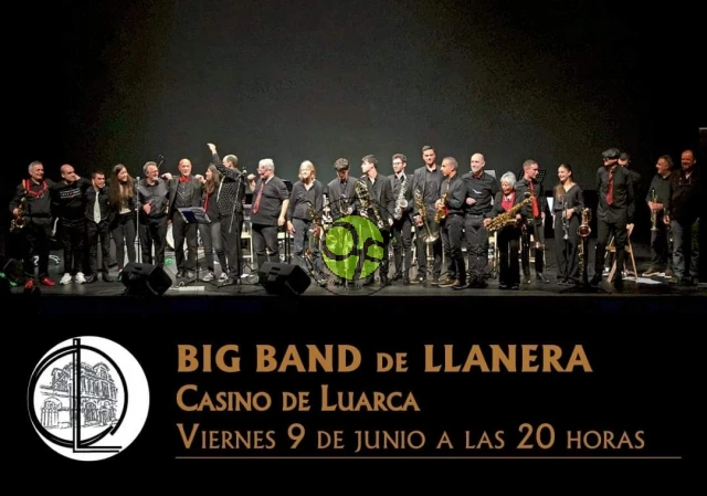 Concierto de la Big Band de Llanera en Luarca