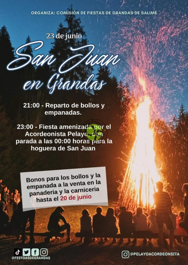 Noche de San Juan 2023 en Grandas de Salime