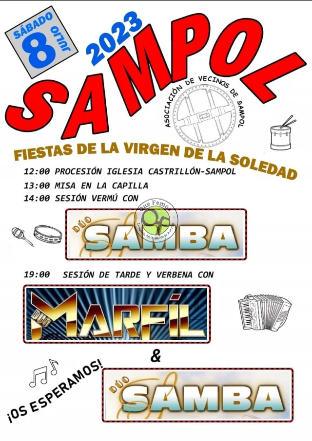 Fiesta de la Virgen de la Soledad 2023 en Sampol