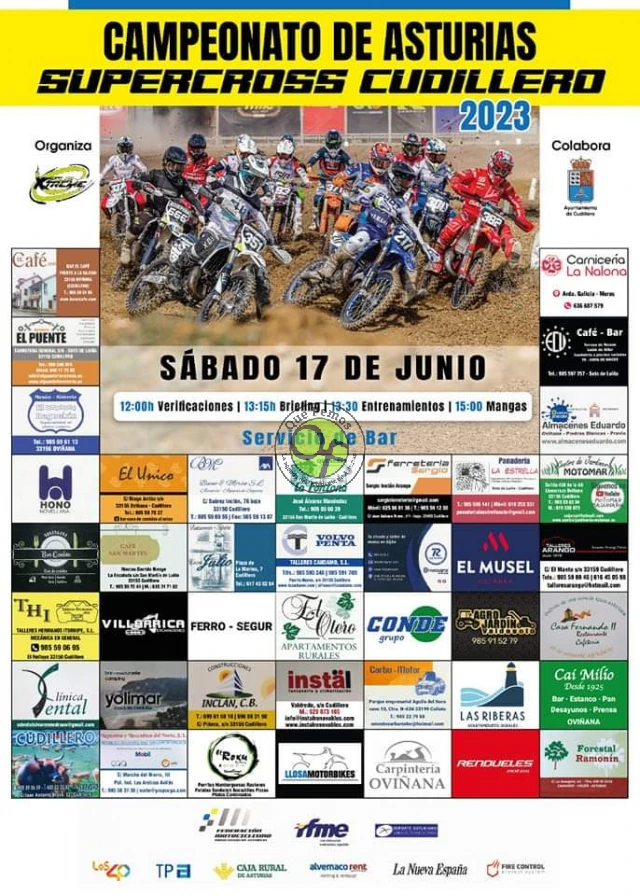 Campeonato de Asturias de Supercross 2023 en Cudillero