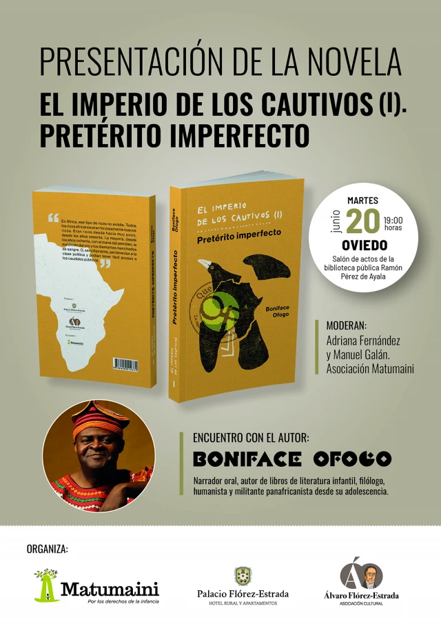 Boniface Ofogo presenta novela en Oviedo