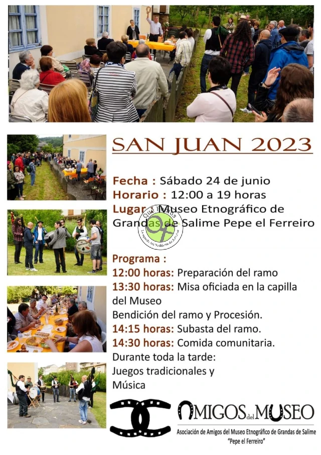 San Juan 2023 en el Museo Etnográfico de Grandas de Salime