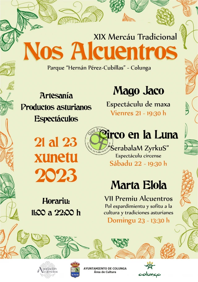 XIX Mercáu Tradicional Nos Alcuentros en Colunga
