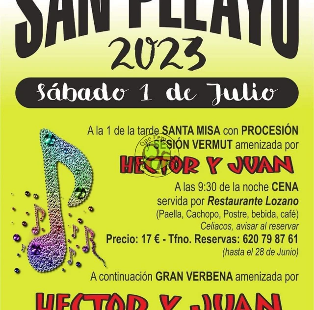 Fiestas de San Pelayo 2023 en Villarpadrid