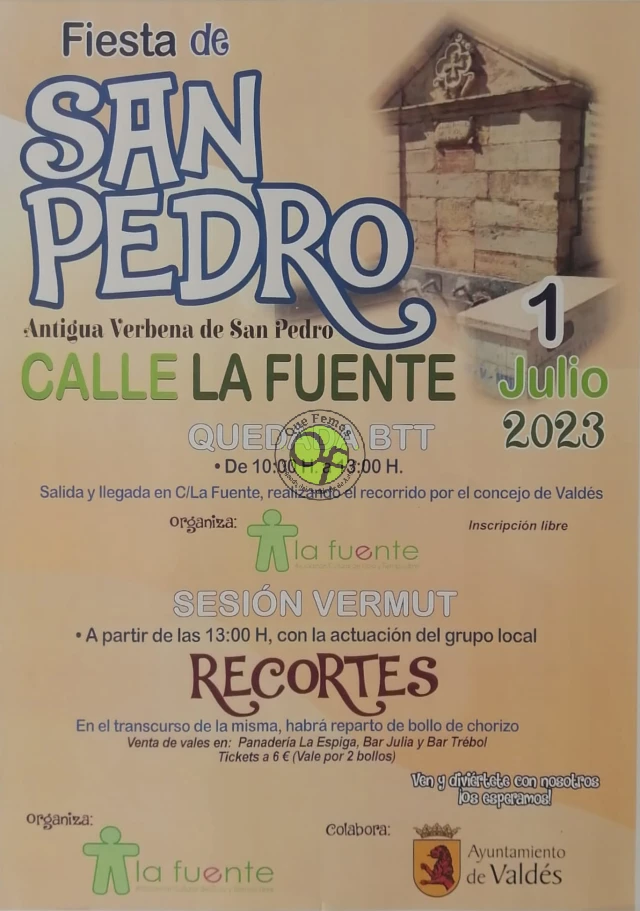 Fiesta de San Pedro 2023 en la Calle La Fuente