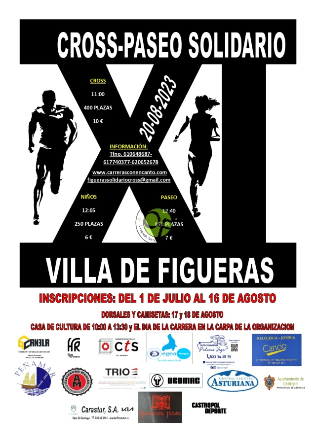 XI Cross-Paseo Solidario Villa de Figueras 2023