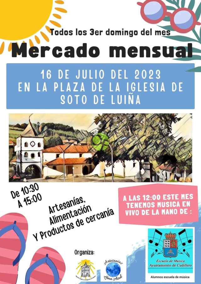 Mercado mensual de Soto de Luiña
