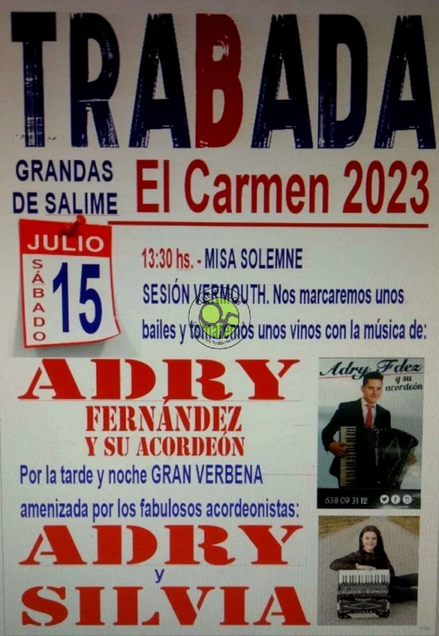 Fiesta del Carmen 2023 en Trabada
