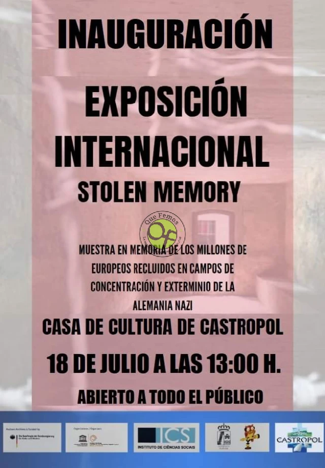 Castropol acoge la exposición Stolen Memory