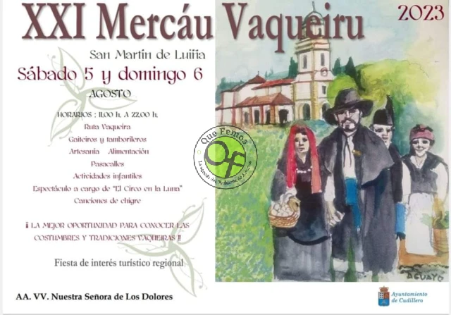XXI Mercáu Vaqueiru en San Martín de Luiña 2023
