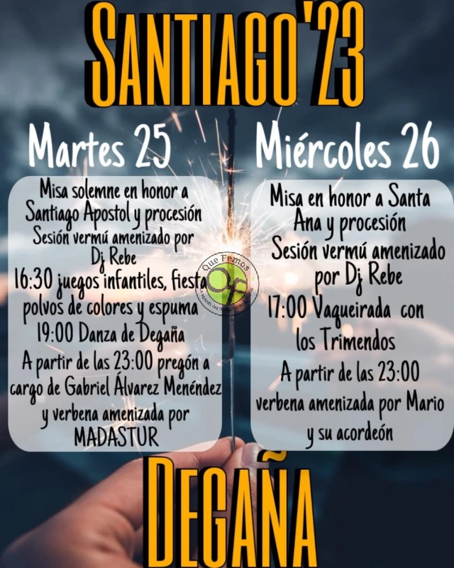 Fiestas de Santiago 2023 en Degaña