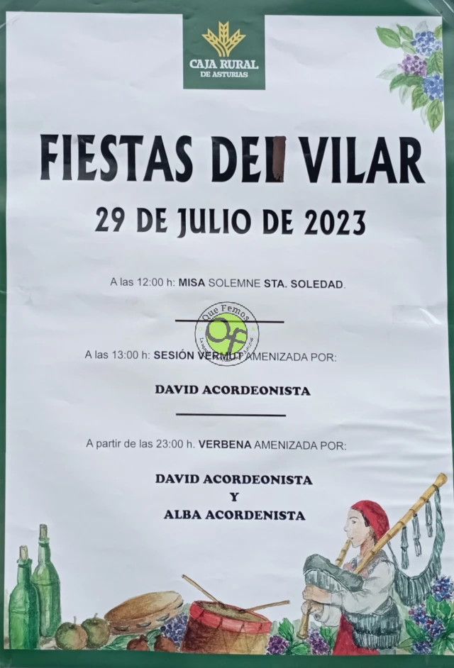 Fiestas de La Soledad 2023 en Vilar