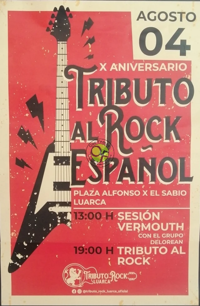 X Tributo al Rock Español en Luarca