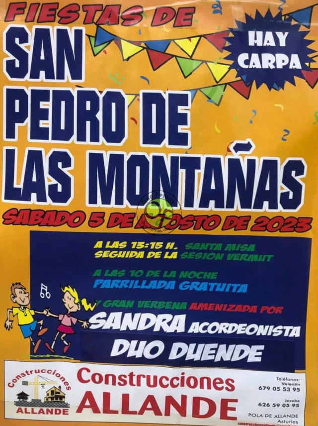 Fiesta de San Pedro de las Montañas 2023