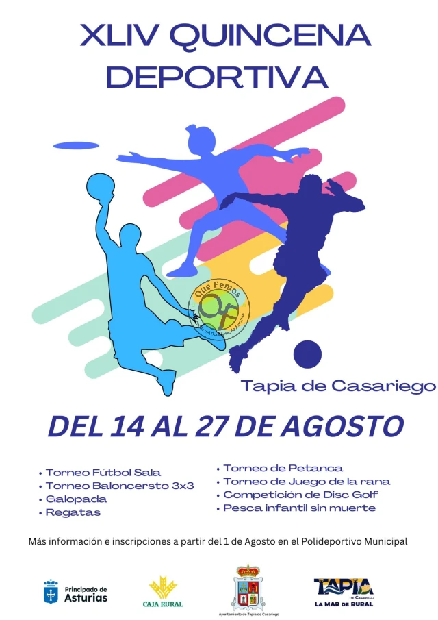 XLIV Quincena Deportiva de Tapia de Casariego