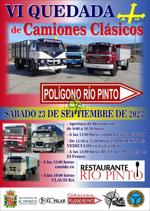 VI Quedada de Camiones Clásicos en el Polígono Río Pinto