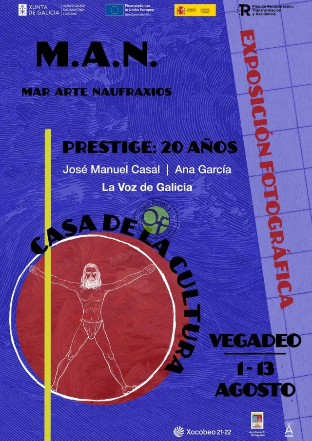 Exposición 20 años del Prestige en Vegadeo