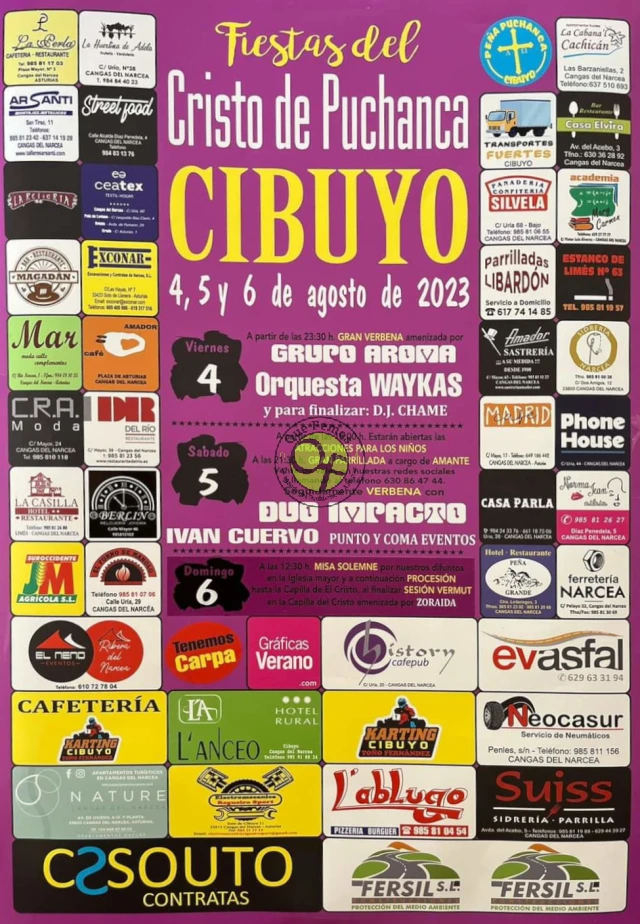 Fiestas del Cristo de Puchanca 2023 en Cibuyo