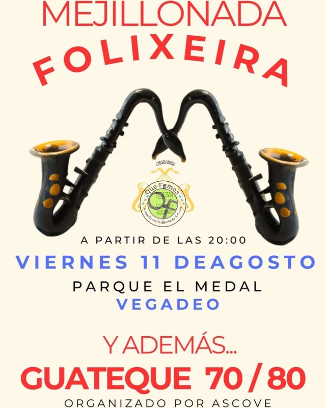 Mejillanada Folixeira y Guateque 70-80 en Vegadeo