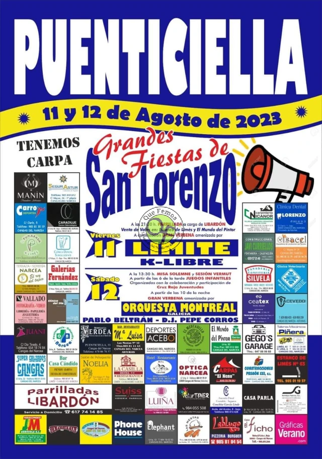 Fiestas de San Lorenzo 2023 en Puenticiella