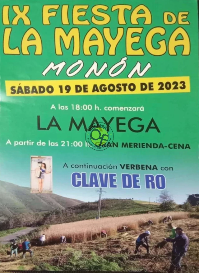 XI Fiesta de La Mayega 2023 en Monón