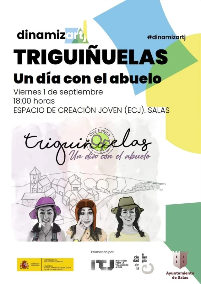 El grupo Triguiñuelas desplegará su arte en Salas
