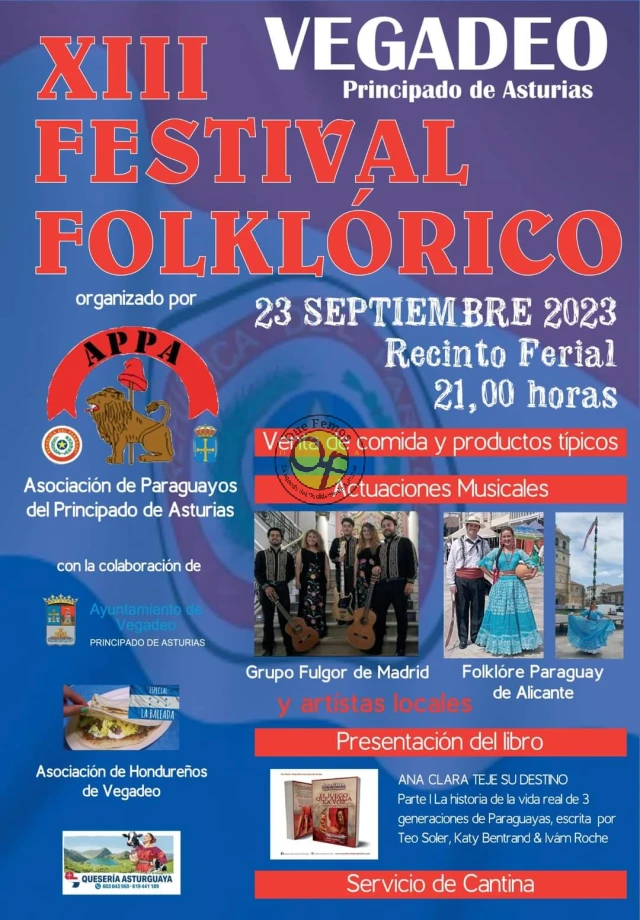 XIII Festival Folklórico de Vegadeo 2023