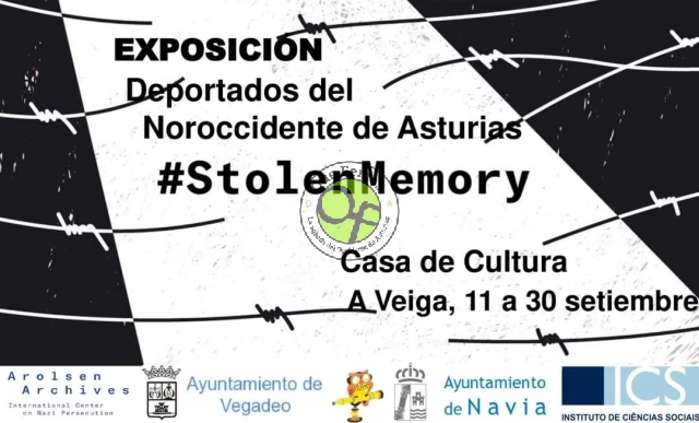 La exposicion internacional #stolenmemory sobre deportados del Noroccidente de Asturias, visita Vegadeo