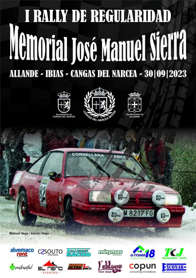 I Rallye de Regularidad Memorial José Manuel Sierra