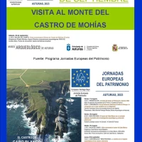 Las Jornadas Europeas del Patrimonio se despiden con una visita al Monte del Castro de Mohías