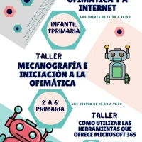 Talleres de informática para estudiantes en el CDTL de San Martín de Oscos