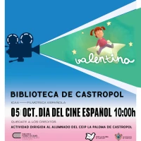 La Biblioteca de Castropol celebrará el 5 de octubre el Día del Cine Español