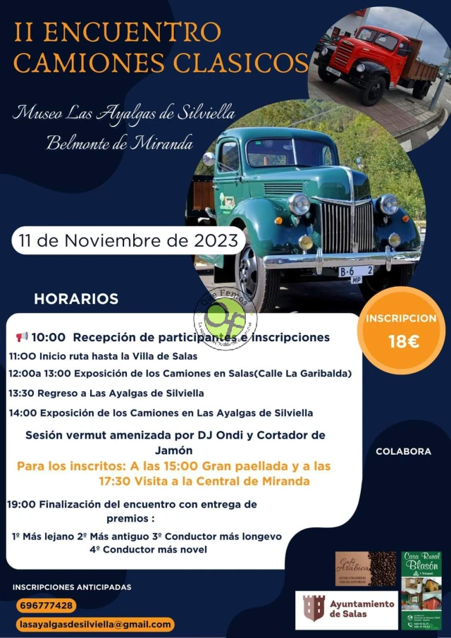 II Concentración de Camiones Clásicos 2023 en Silviella
