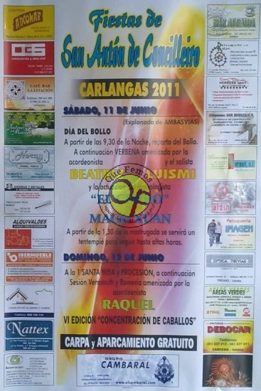 Fiestas de San Antón de Concilleiro 2011 en Carlangas