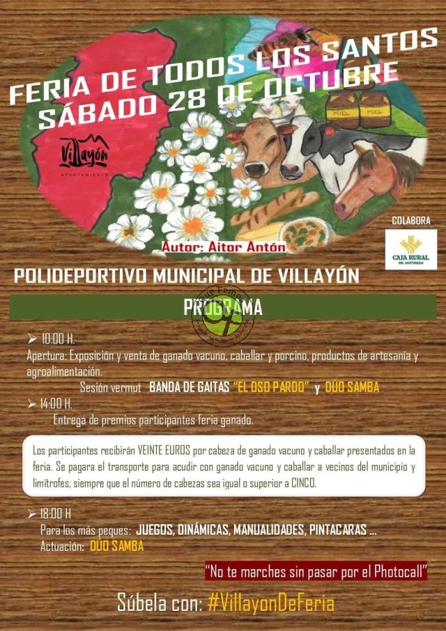 Feria de Todos los Santos 2023 en Villayón
