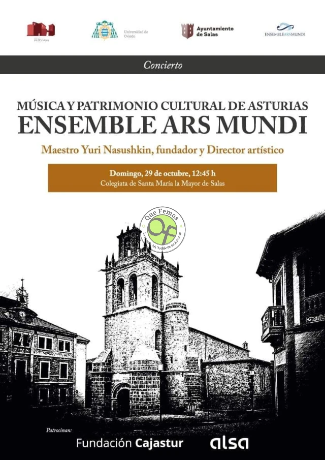 La orquesta Ensemble Ars Mundi despliega su arte en Salas