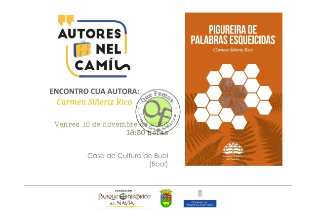 Autores Nel Camín: encontro con Carmen Siñeriz Rico en Bual/Boal