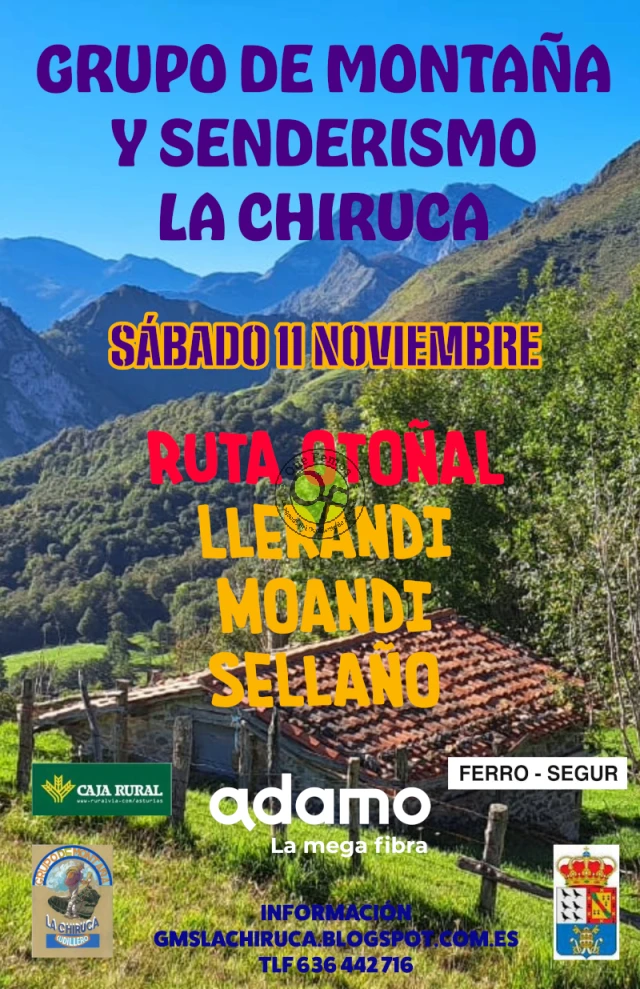 Grupo de Montaña La Chiruca: Ruta Llerandi, Moandi y Sellaño
