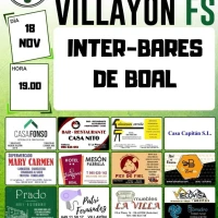 El Villayón F.S. recibe al Inter-Bares de Boal
