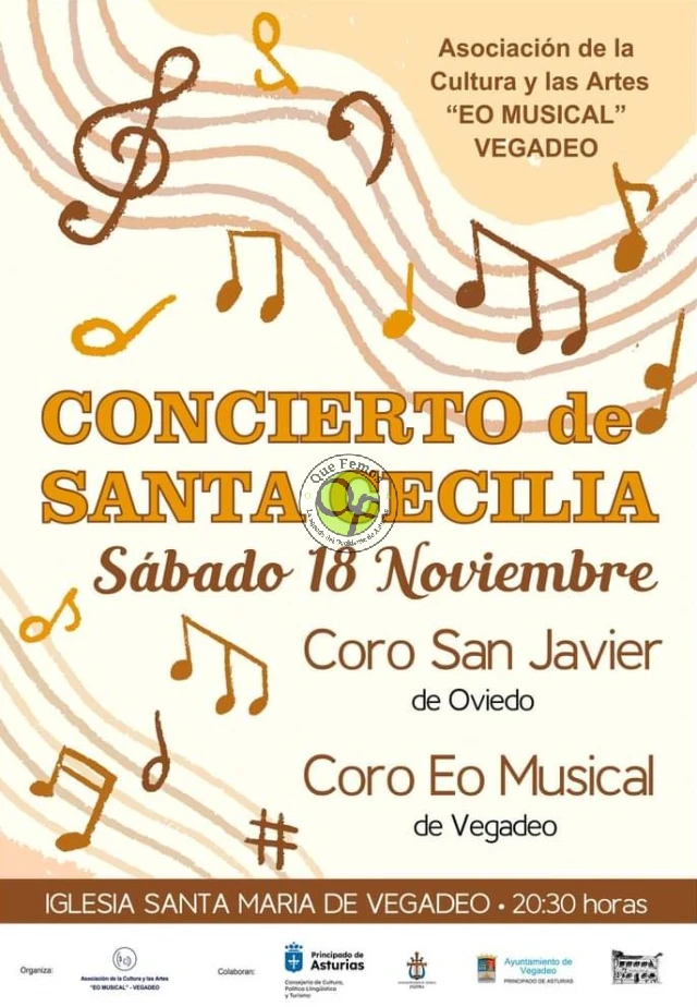 Concierto de Santa Cecilia 2023 en Vegadeo