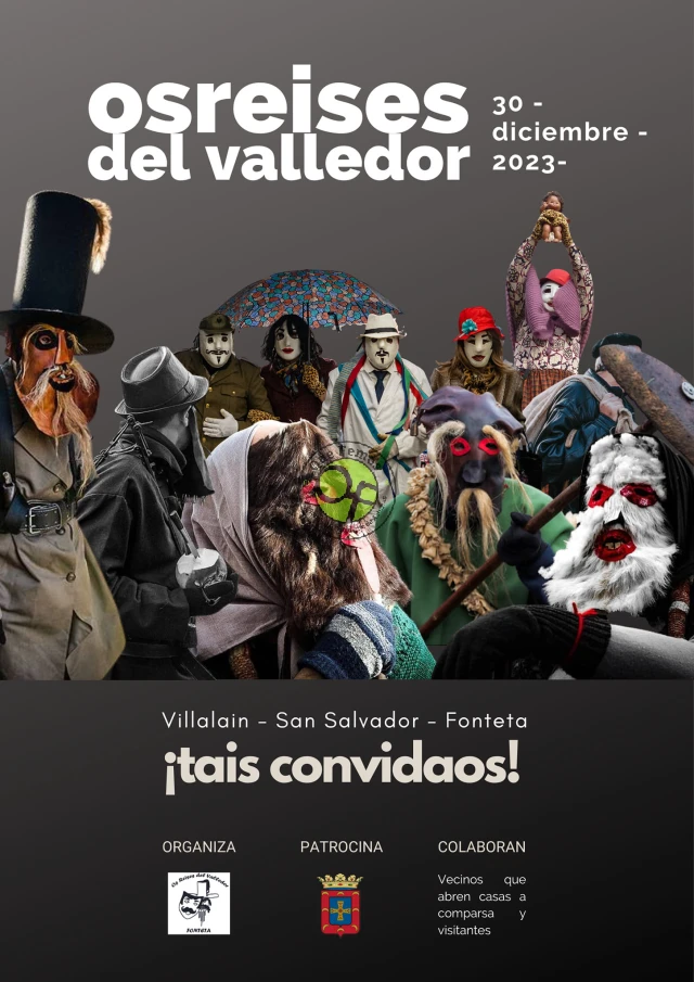 Os Reises del Valledor 2023: Villalaín, San Salvador y Fonteta