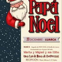 Papá Noel llega a Luarca