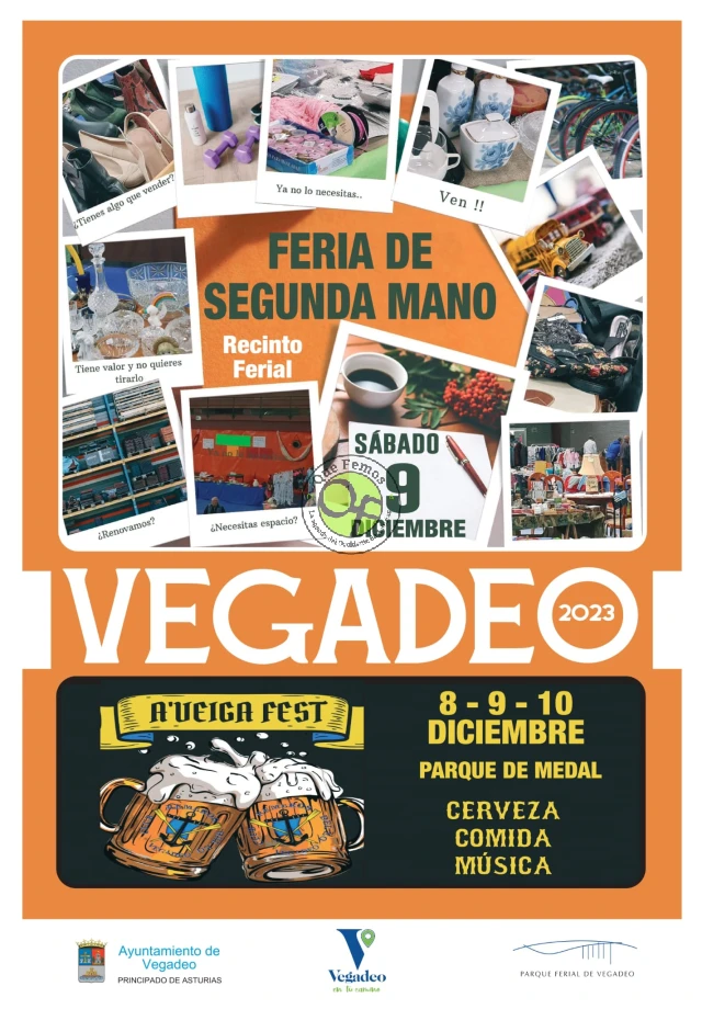 A Veiga Fest y Feria de Segunda Mano en Vegadeo