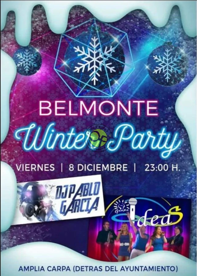 Belmonte de Miranda celebra su gran Winter Party
