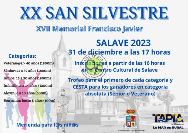 XX Sal Silvestre-XVII Memorial Francisco Javier 2023 en Salave
