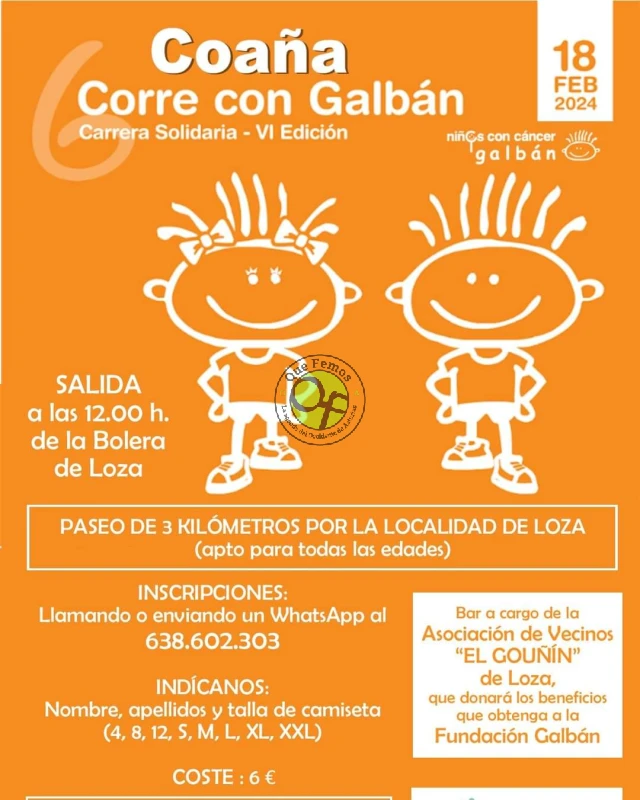 Carrera Galbán 2024 en Coaña